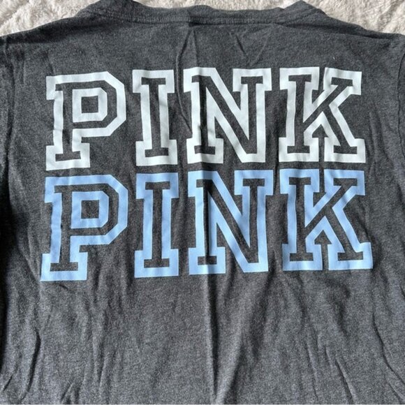 Victoria's Secret PINK | Long Sleeve V-Neck Pocket Tee | Size Extra Small - Picture 6 of 12